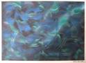 Blue and Green Feathers, 2005